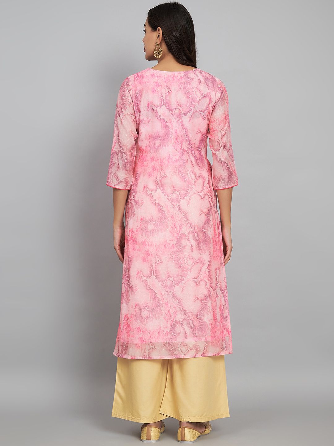 Label Khoj Women Slik Blend Kurta