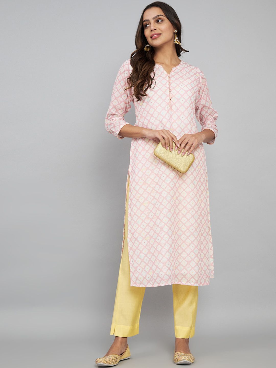 Label Khoj Women Linen Kurta