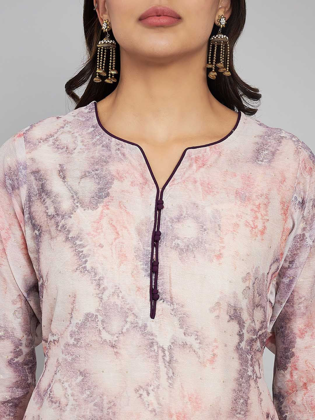 Label Khoj Women Slik Blend Kurta