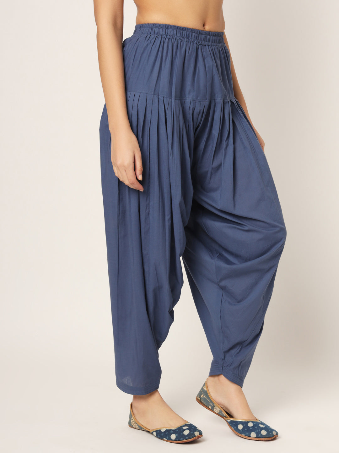 Powder Blue Patiala Pant