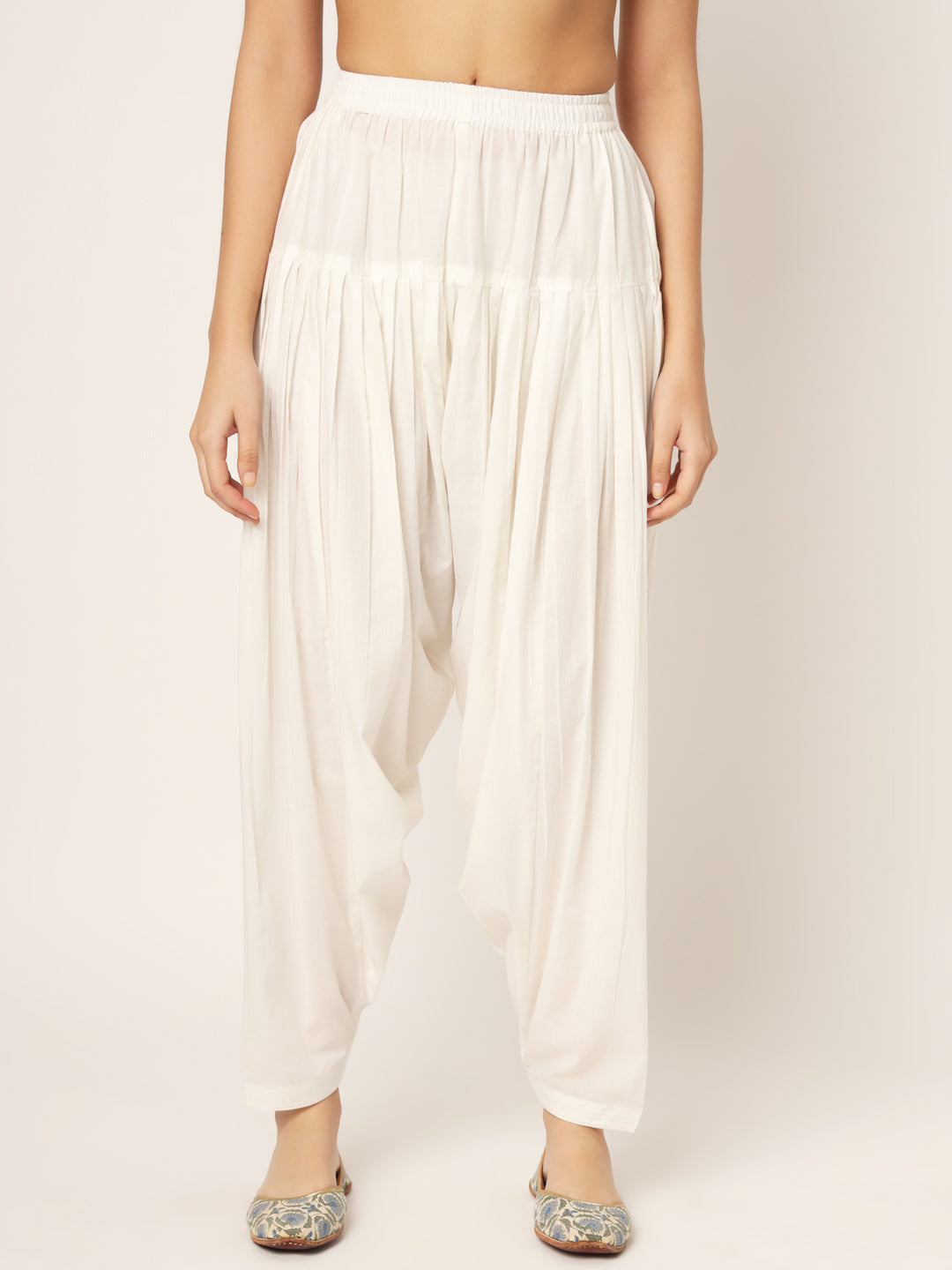 White Patiala Pant