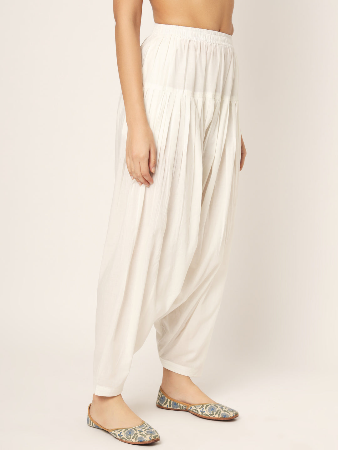 White Patiala Pant