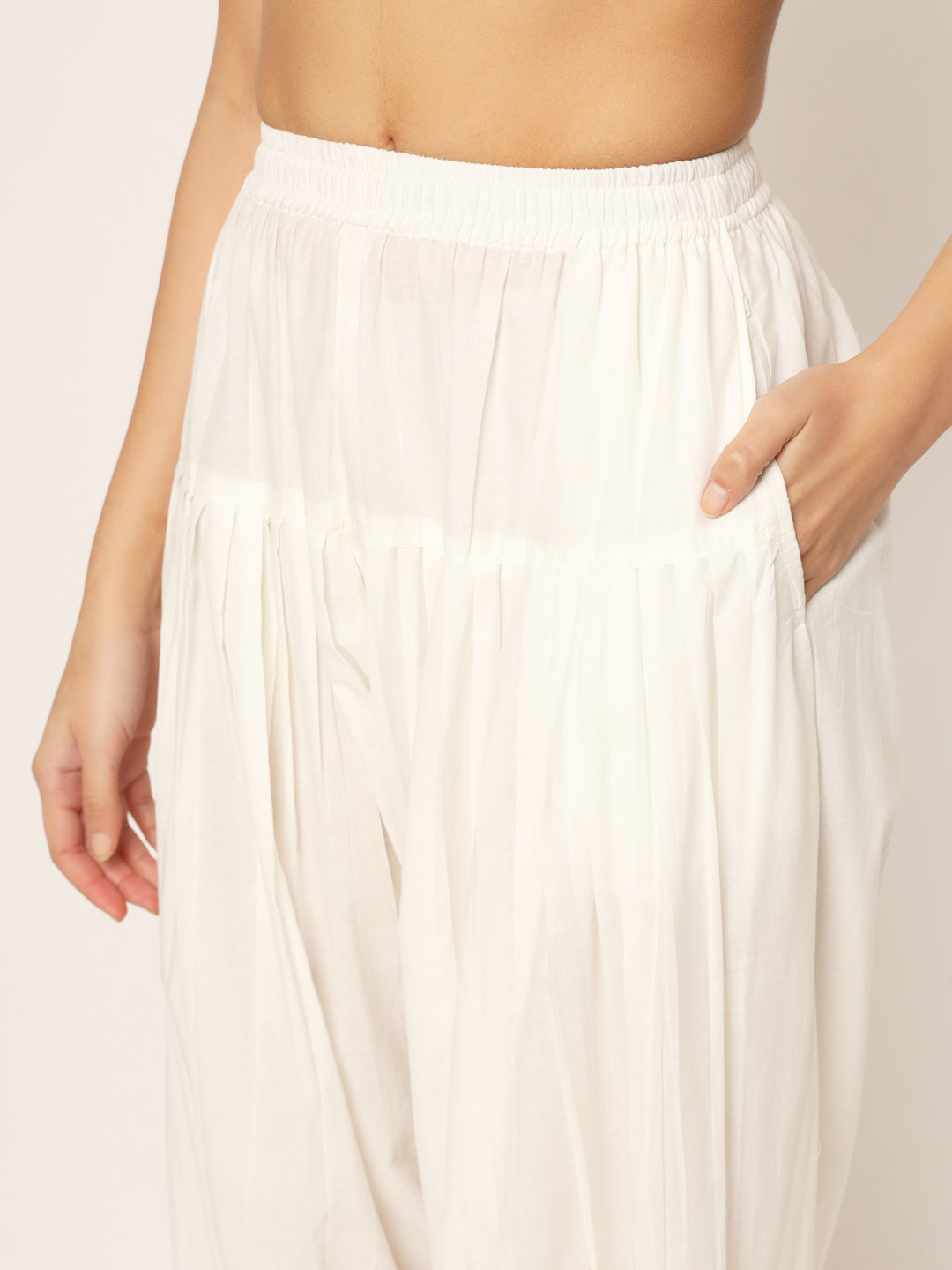 White Patiala Pant