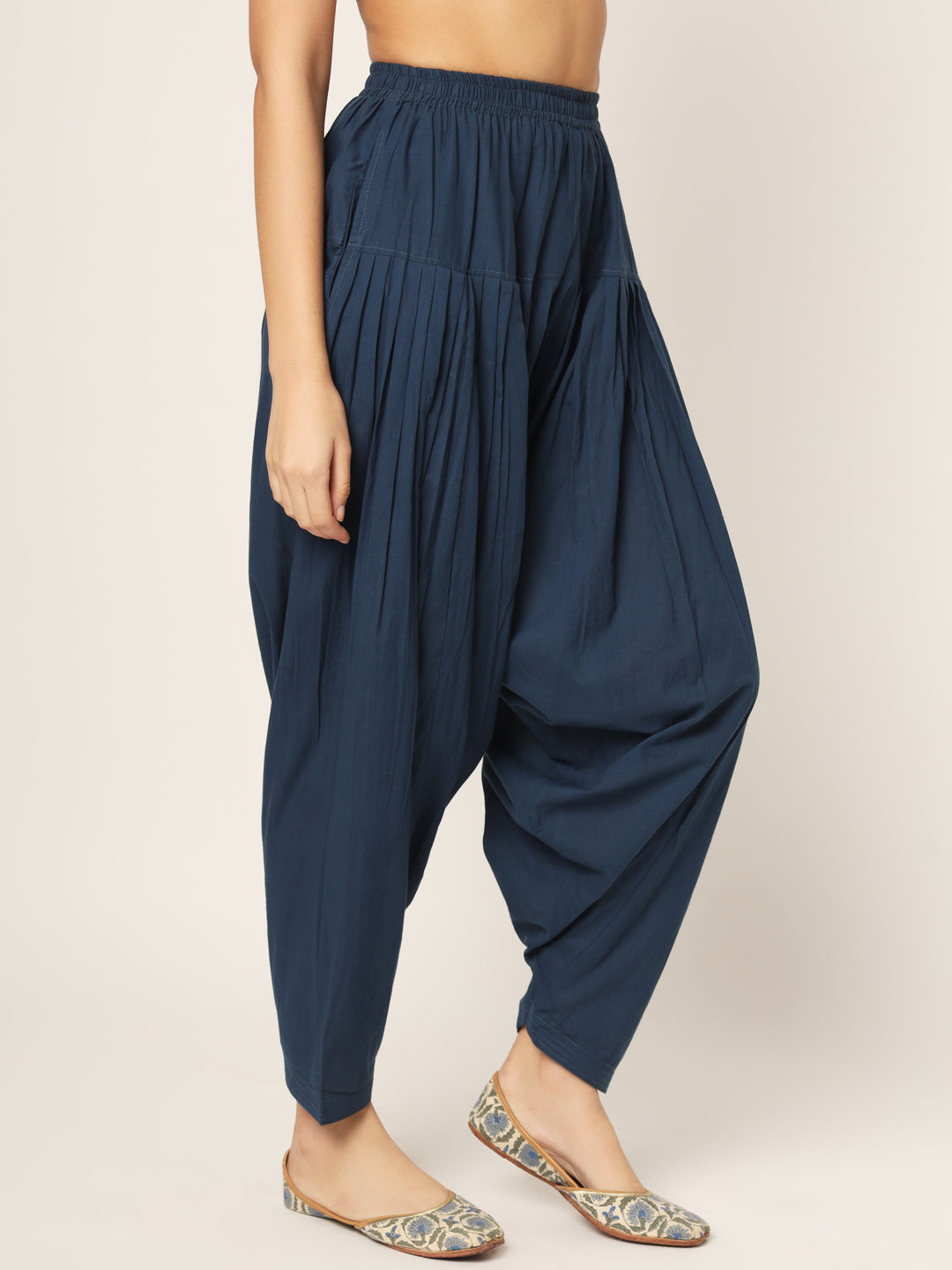Navy Blue Patiala Pant