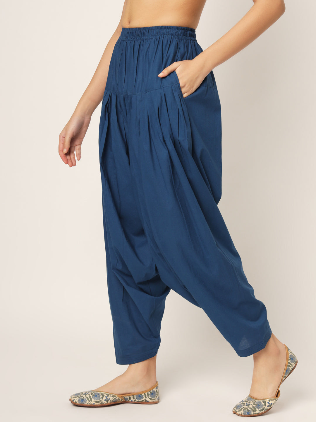 Royal Blue Patiala Pant
