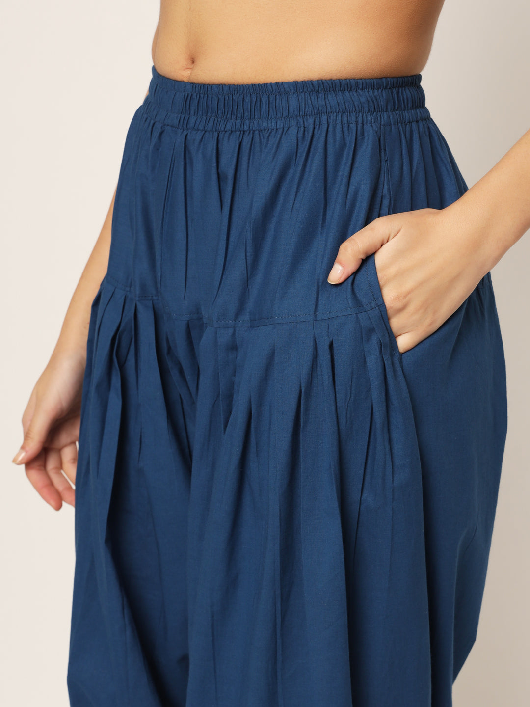 Royal Blue Patiala Pant