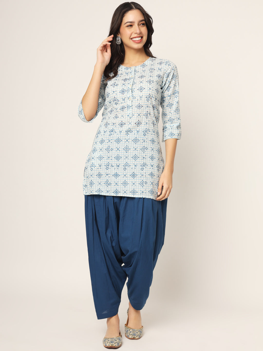 Royal Blue Patiala Pant