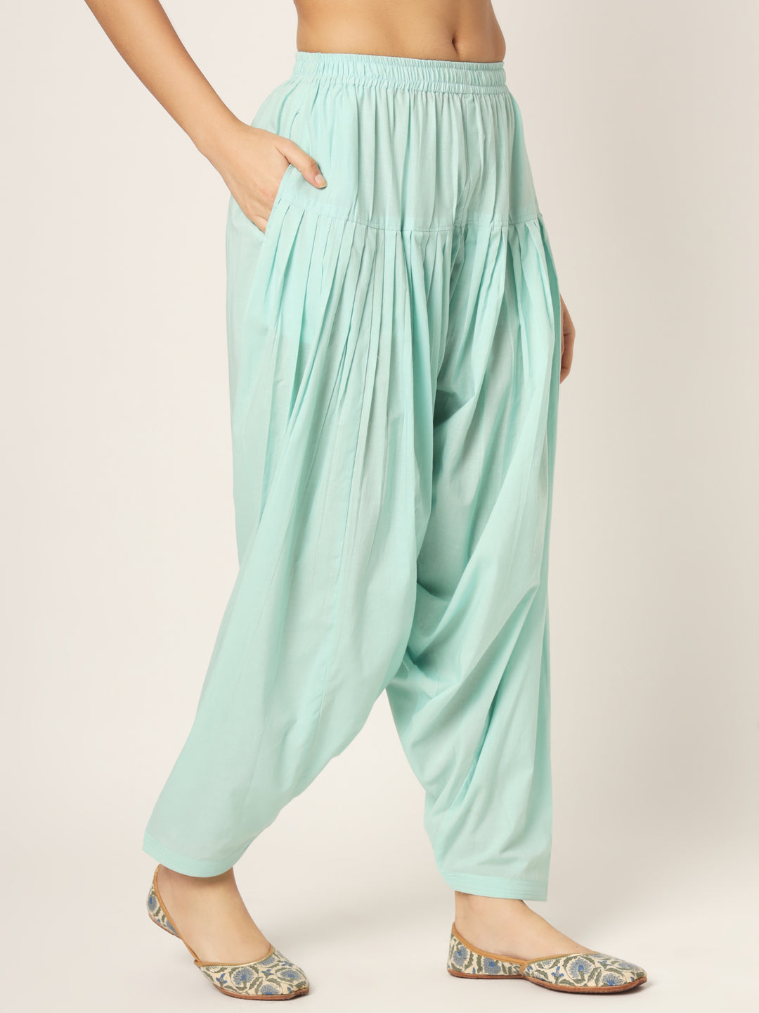 Aquamarine Patiala Pant