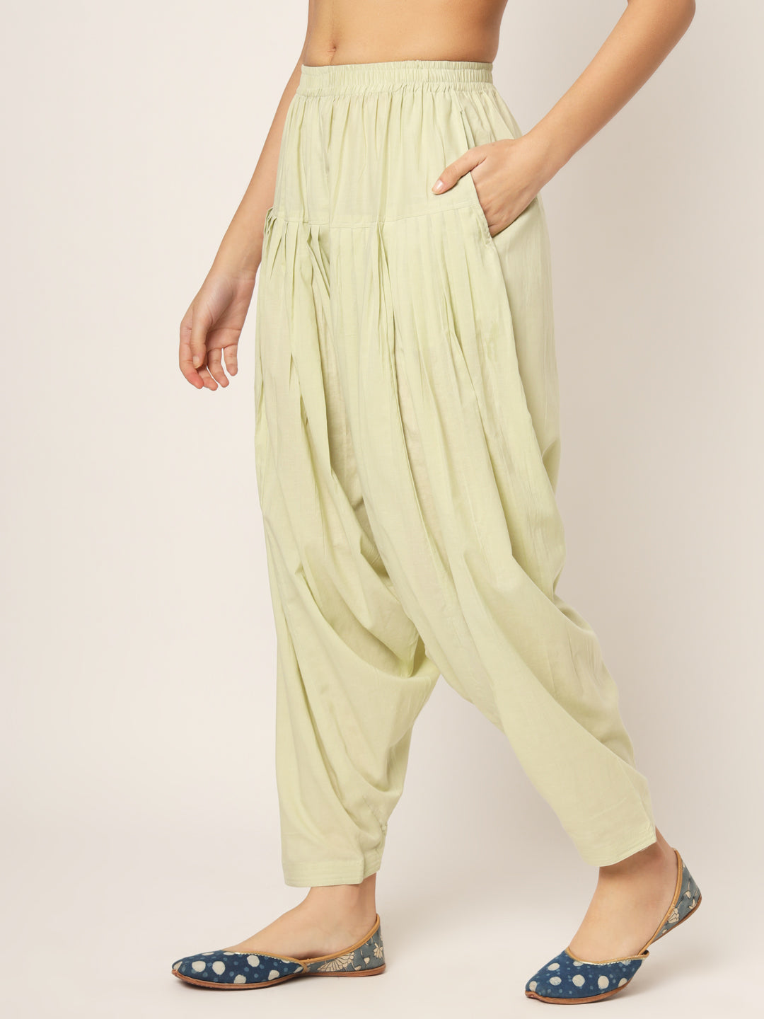 Ice Mint Patiala Pant