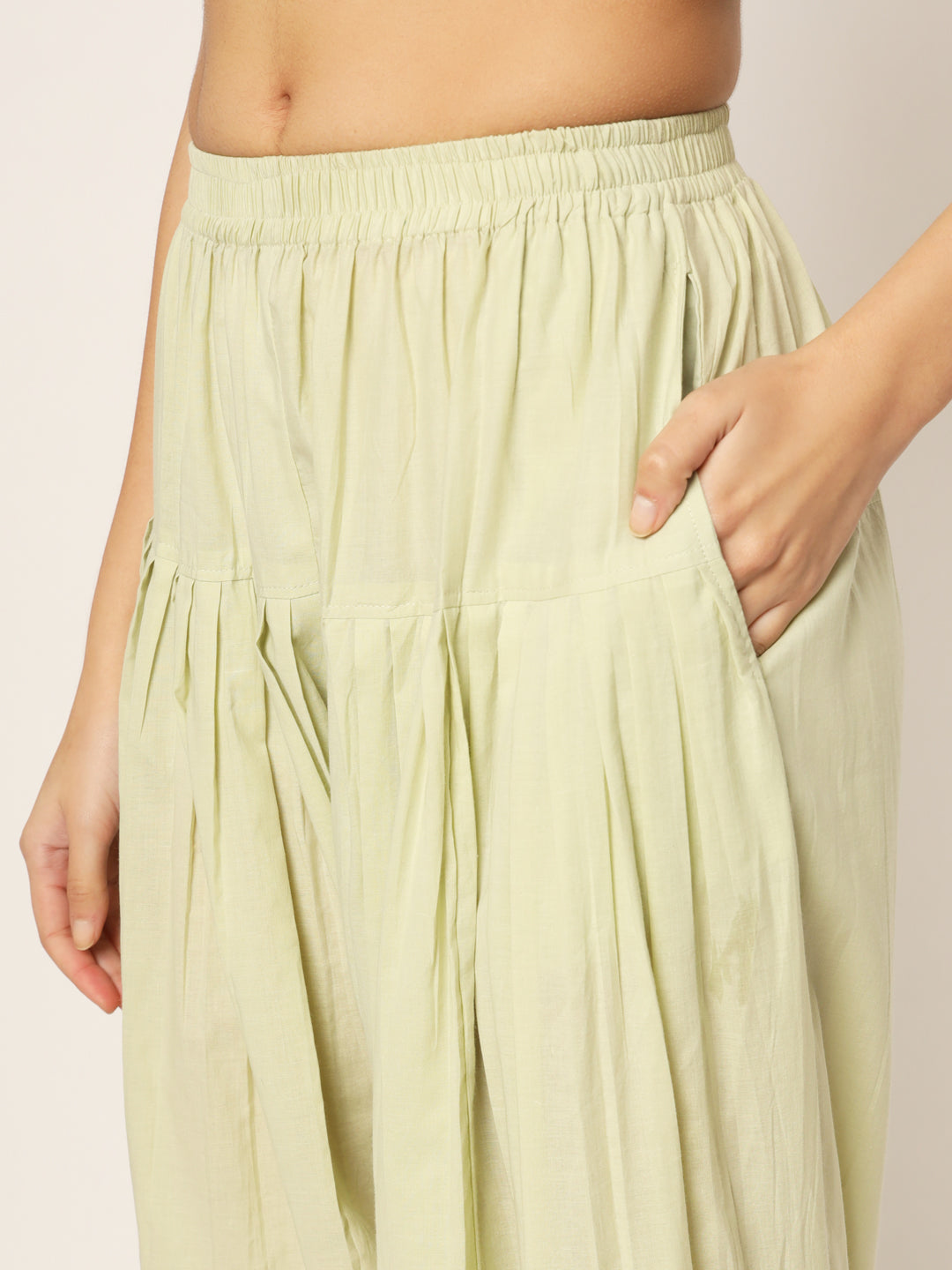 Ice Mint Patiala Pant