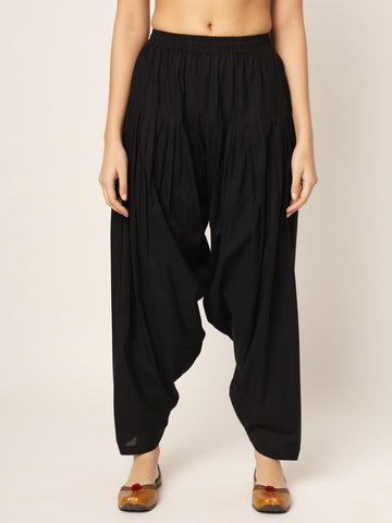 Black Patiala Pant