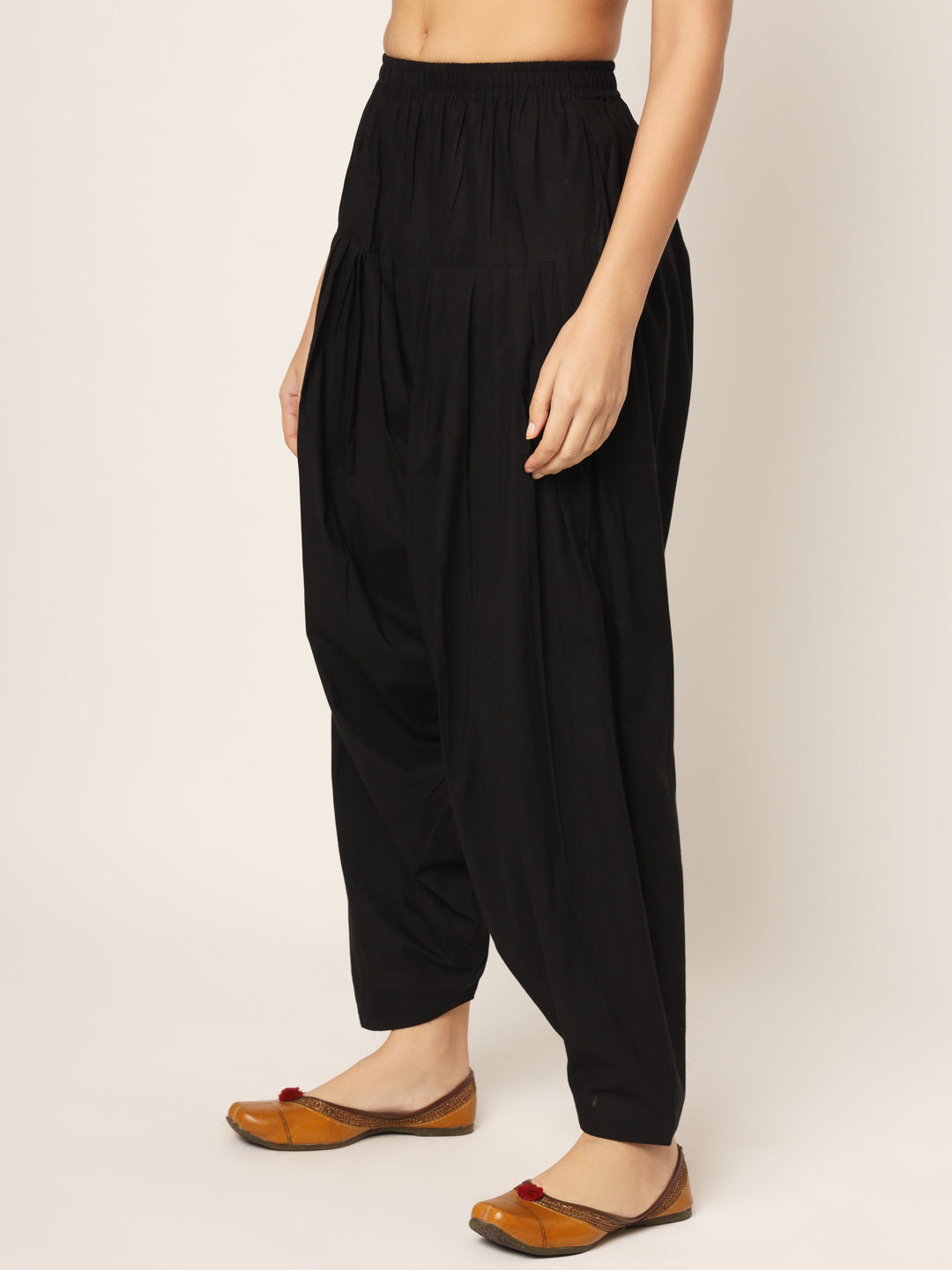 Black Patiala Pant
