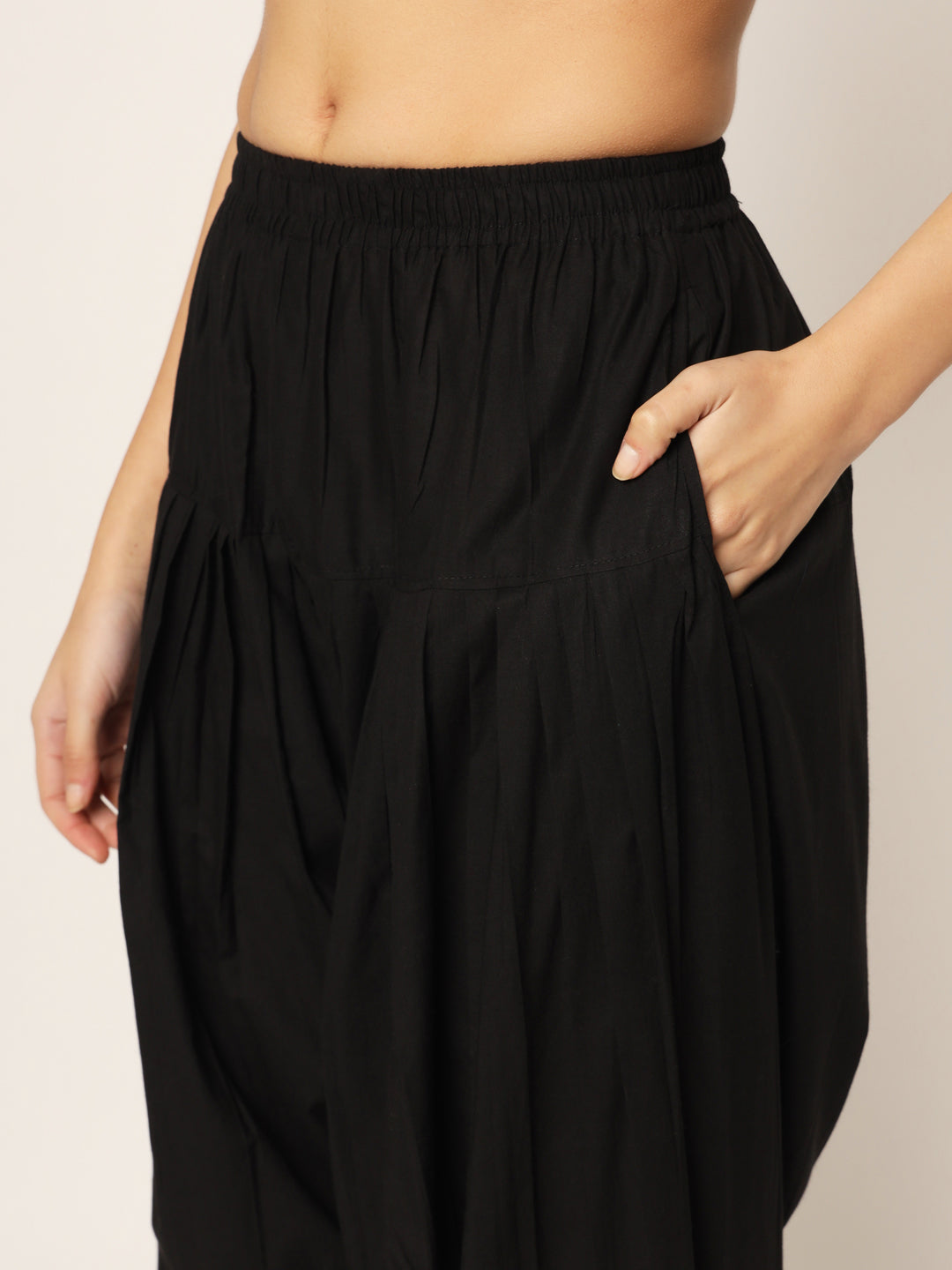 Black Patiala Pant