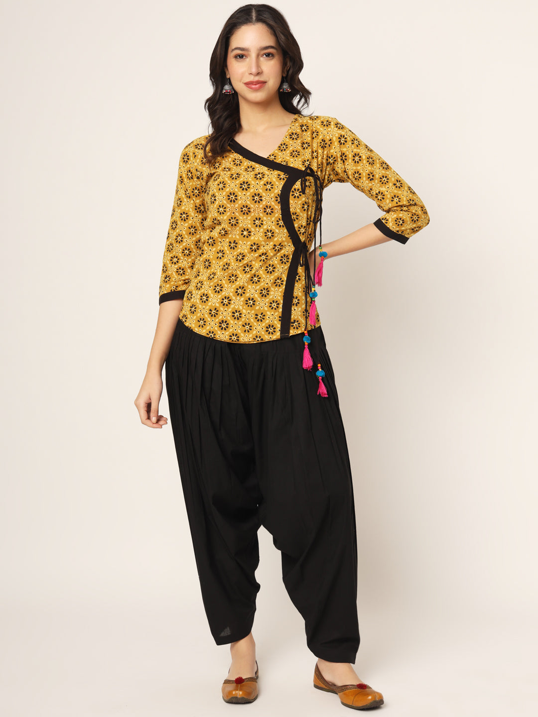 Black Patiala Pant
