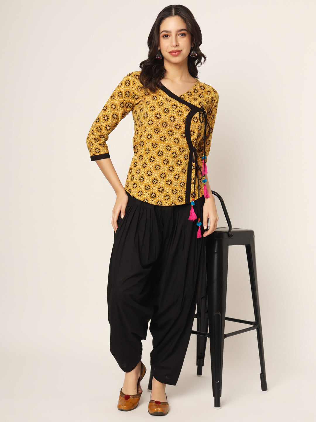 Black Patiala Pant