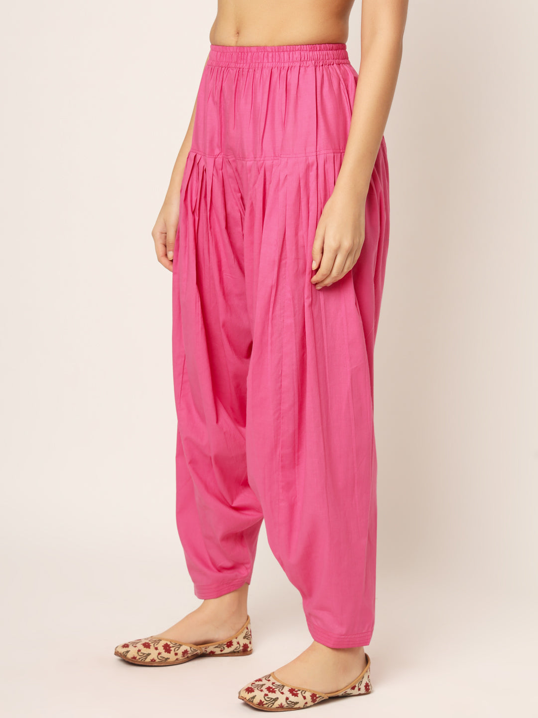 Baby Pink Patiala Pant