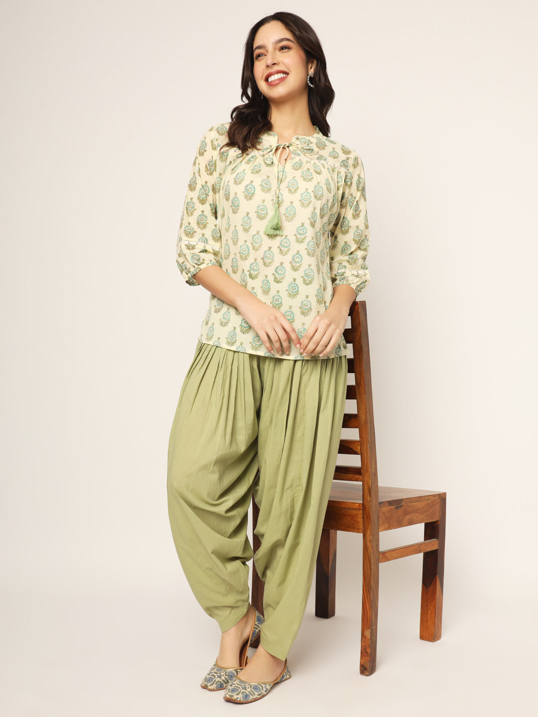 Pistachio Patiala Pant