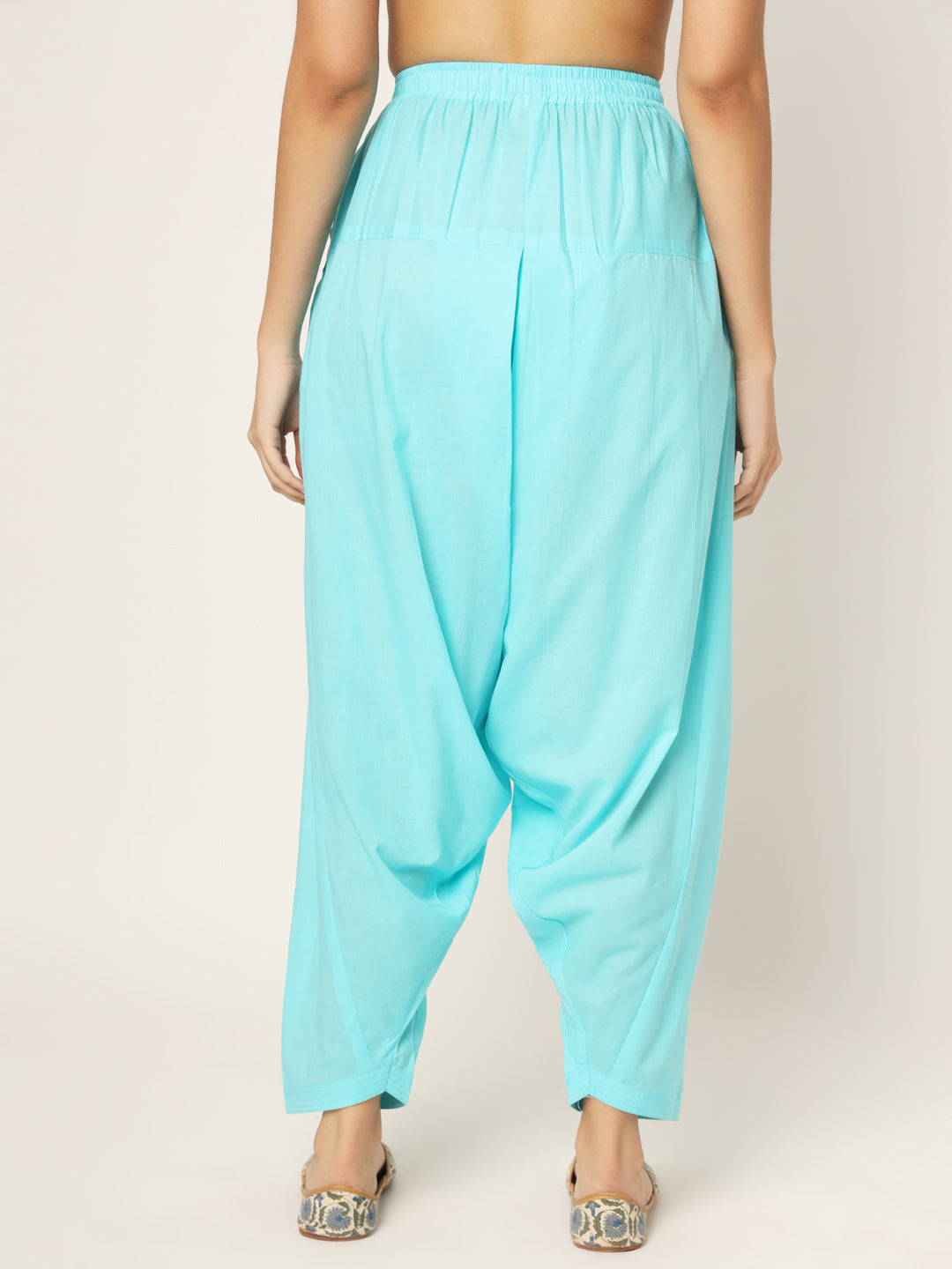 Cyan Patiala Pant