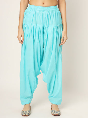 Cyan Patiala Pant