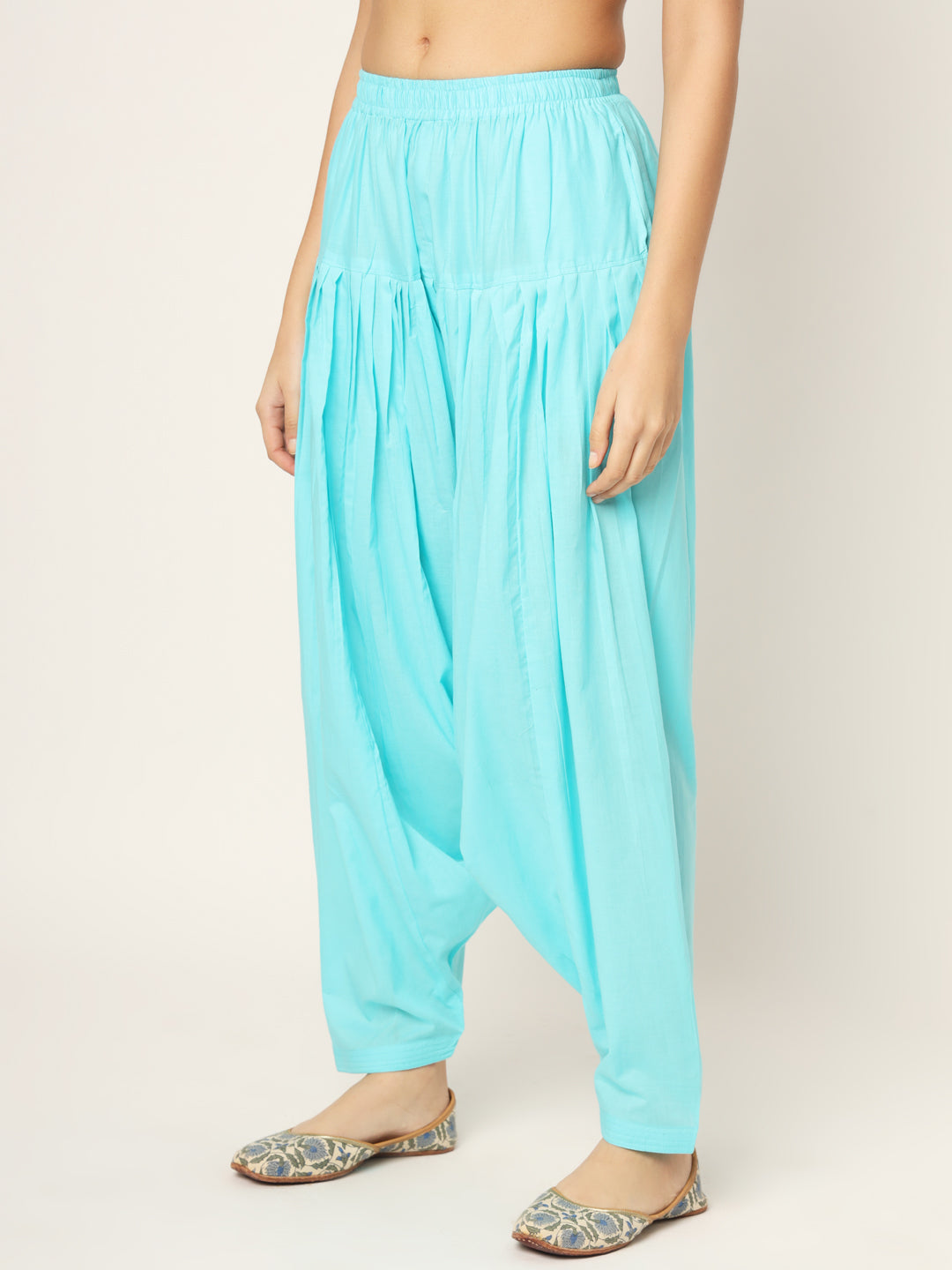 Cyan Patiala Pant