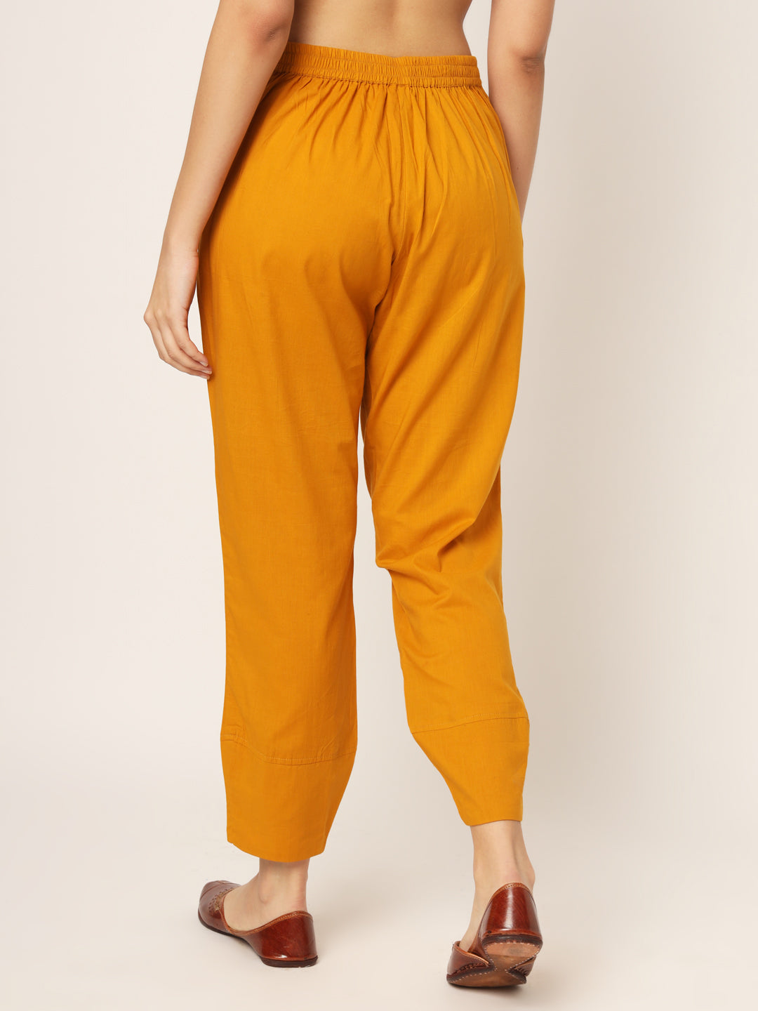 Golden Yellow Tulip Pants