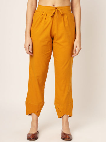 Golden Yellow Tulip Pants