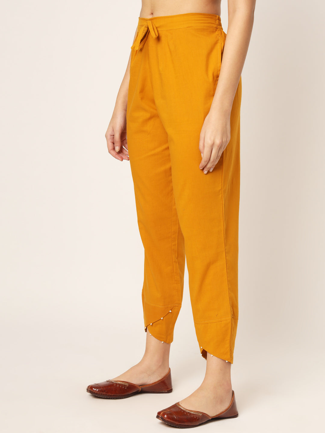 Golden Yellow Tulip Pants