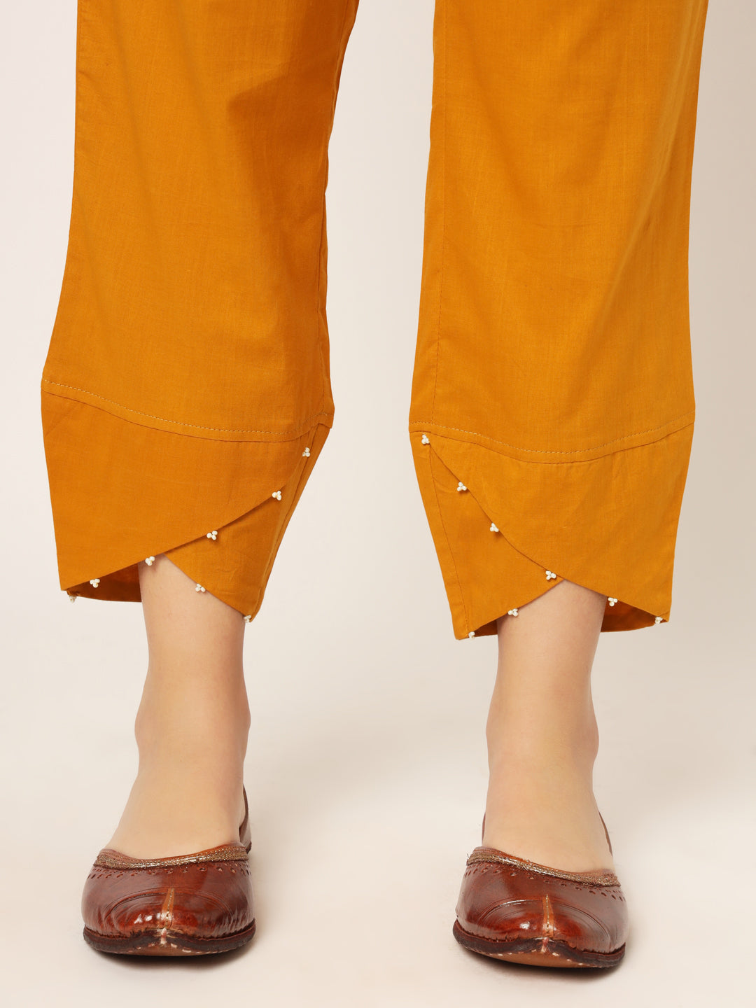 Golden Yellow Tulip Pants