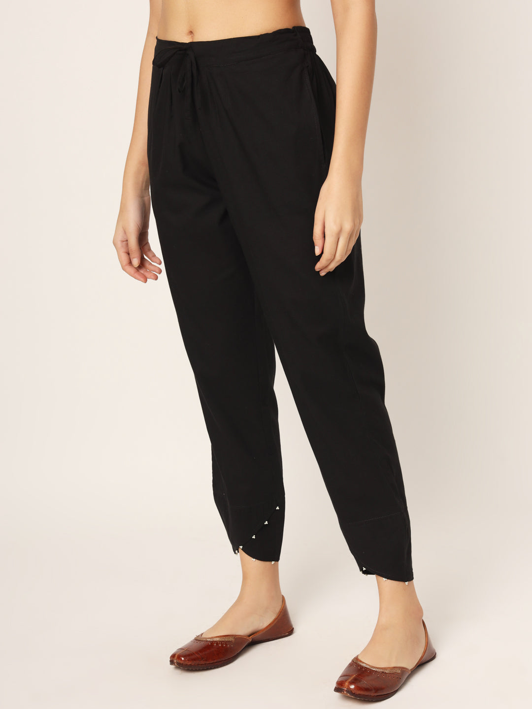 Black Tulip Pants