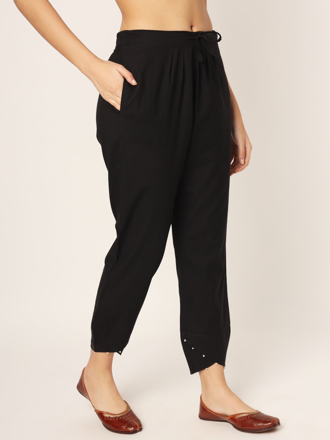 Black Tulip Pants