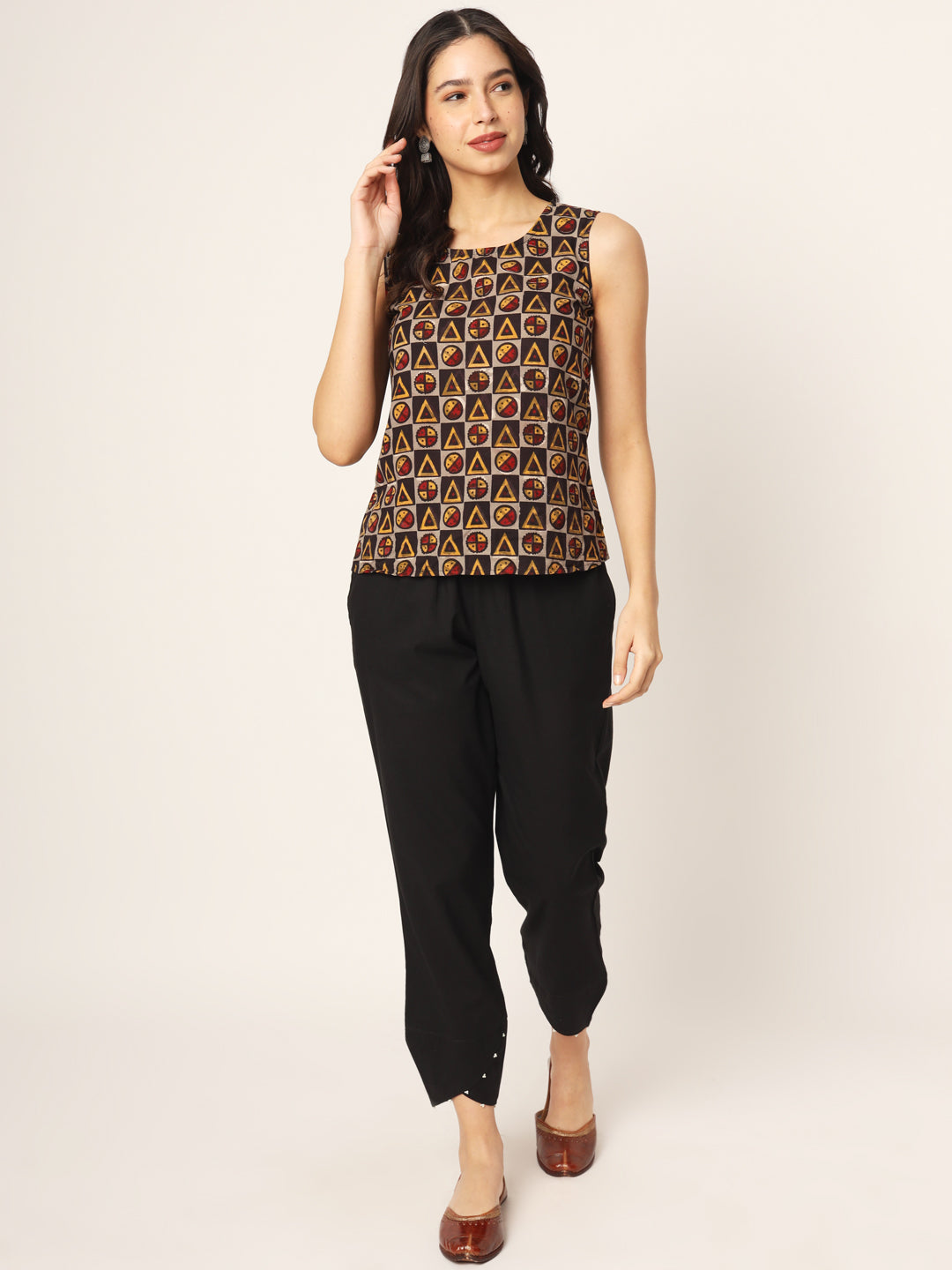 Black Tulip Pants
