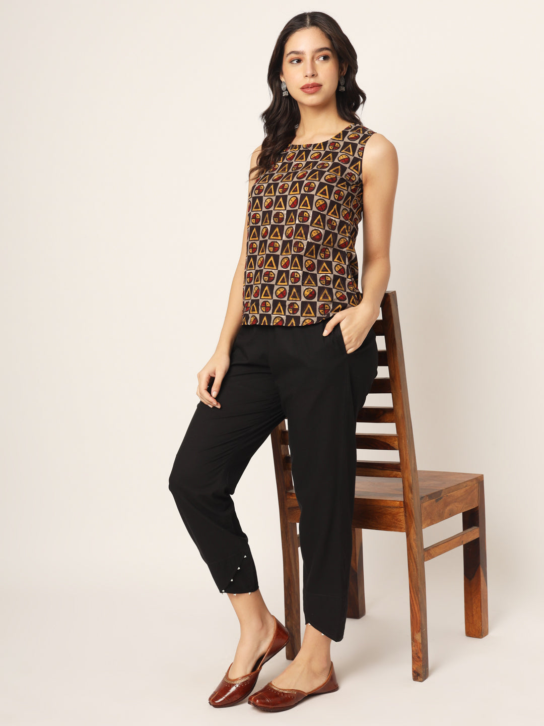 Black Tulip Pants