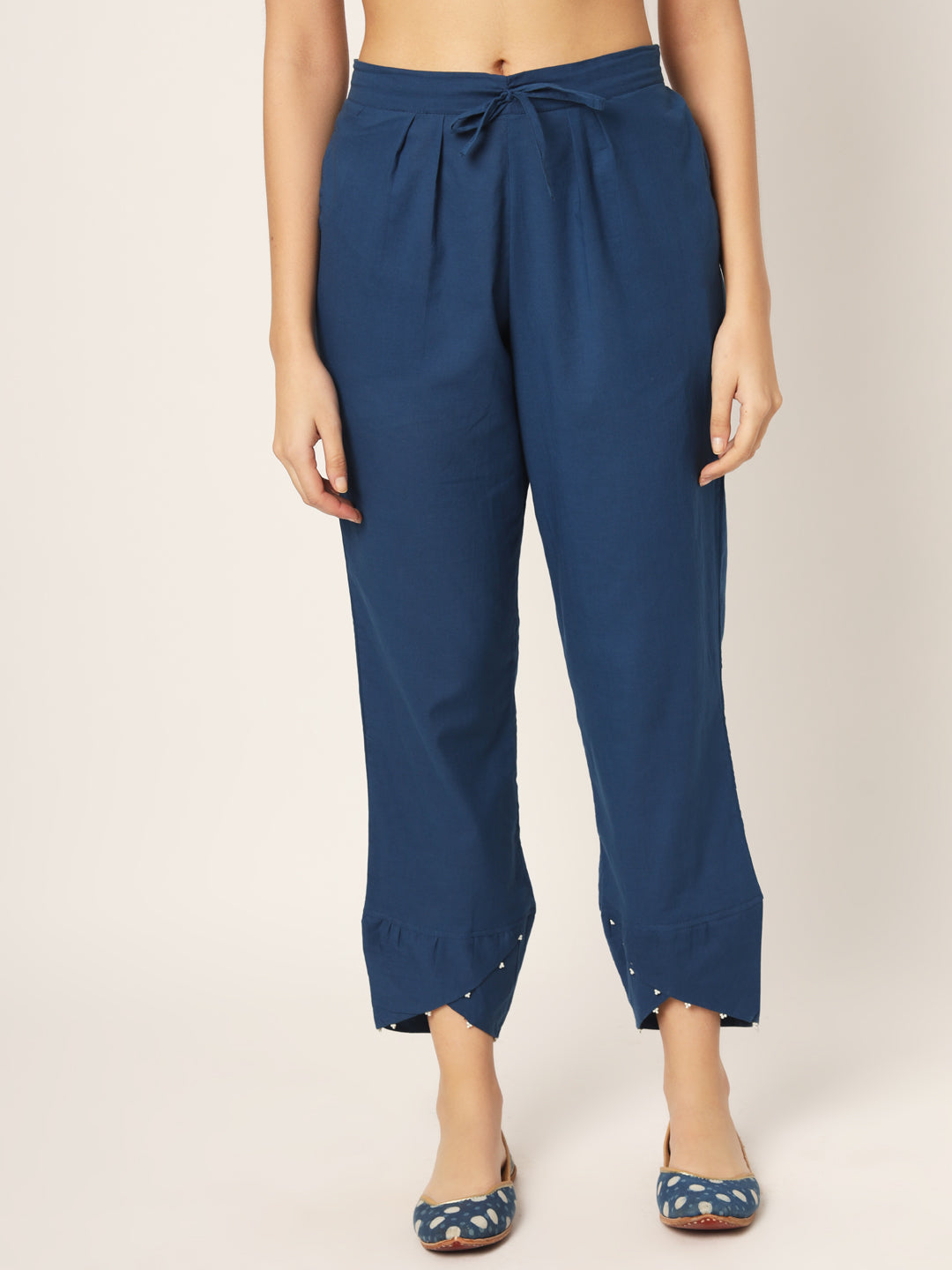 Royal Blue Tulip Pants