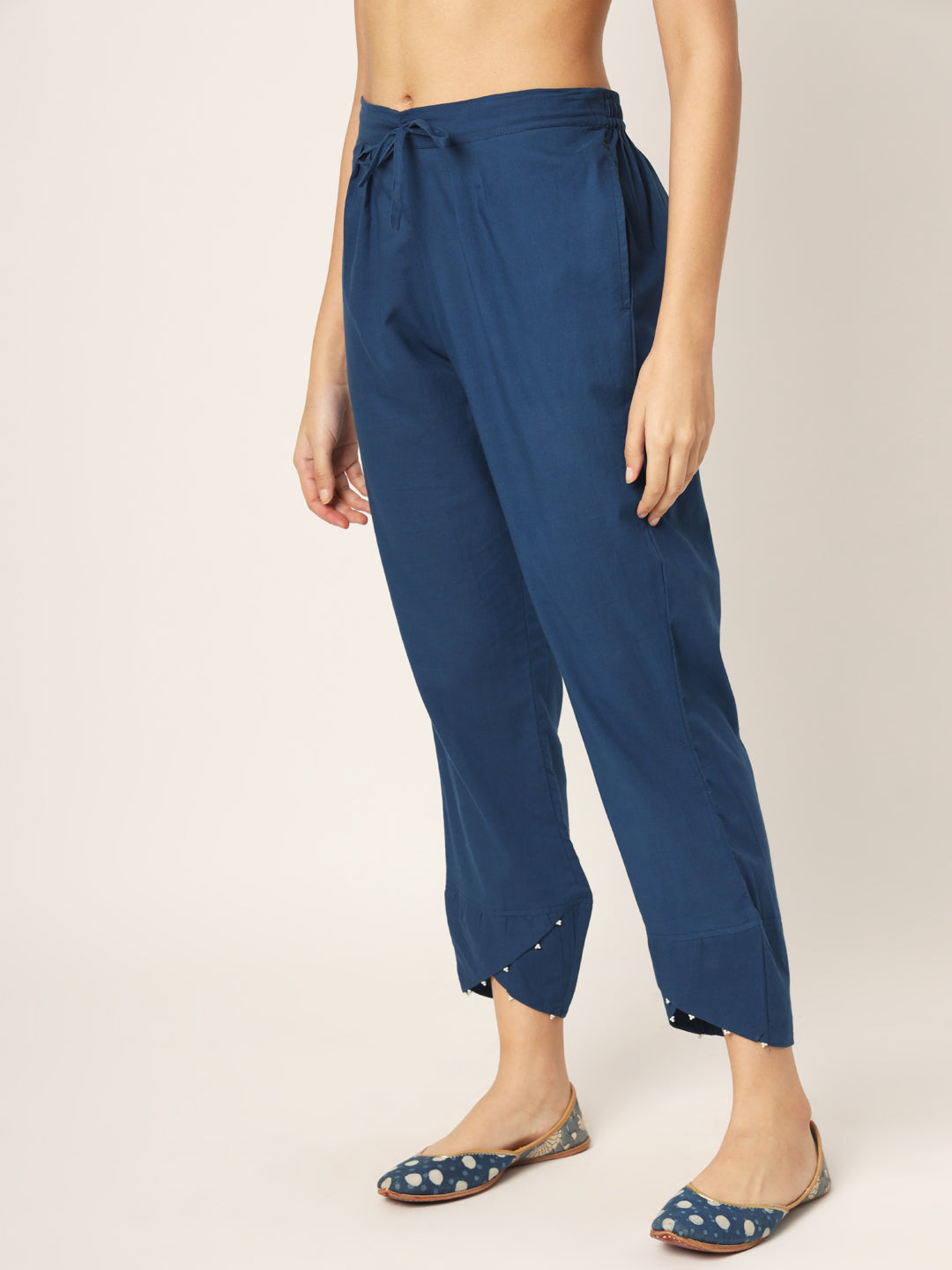 Royal Blue Tulip Pants