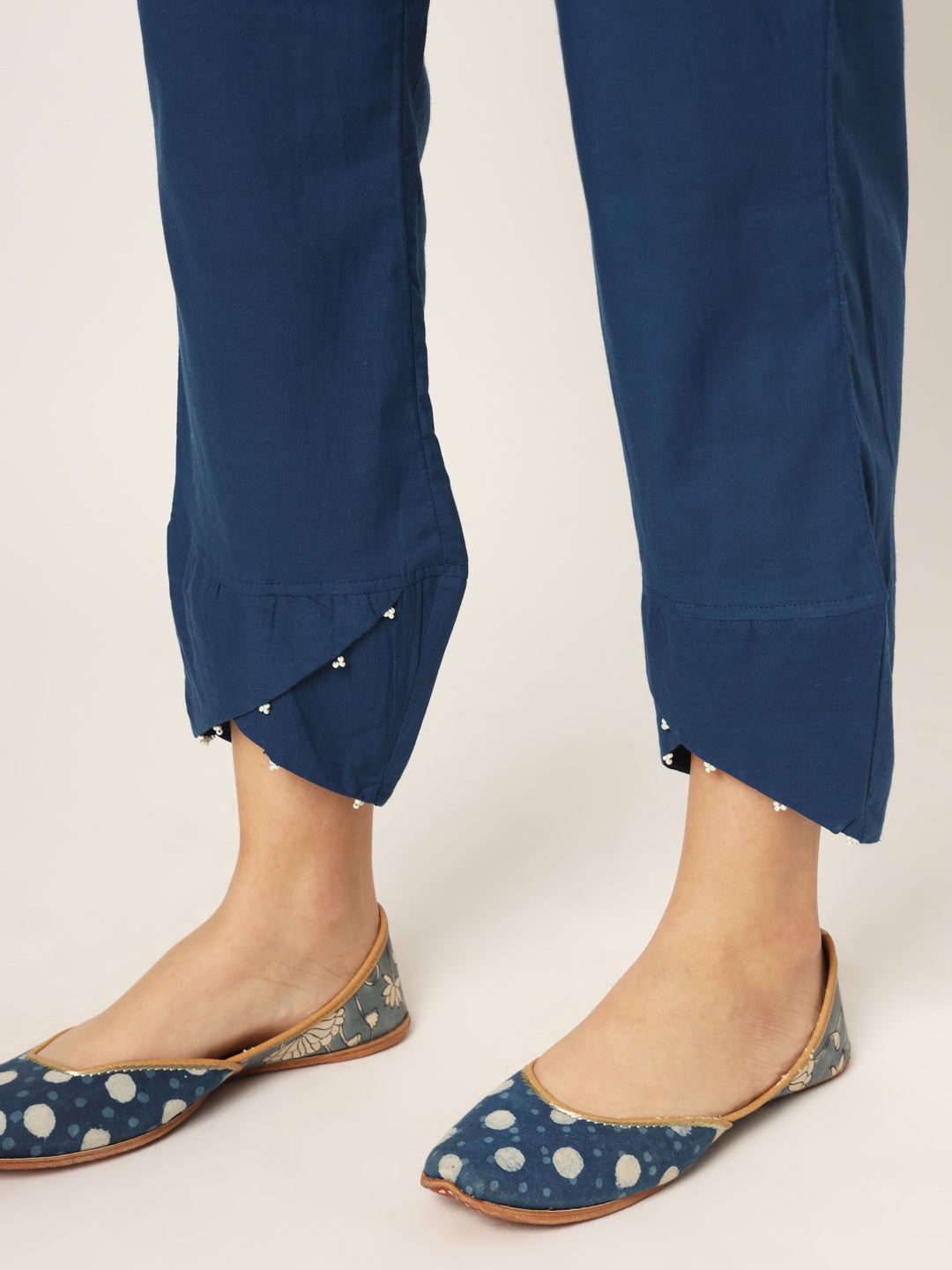 Royal Blue Tulip Pants