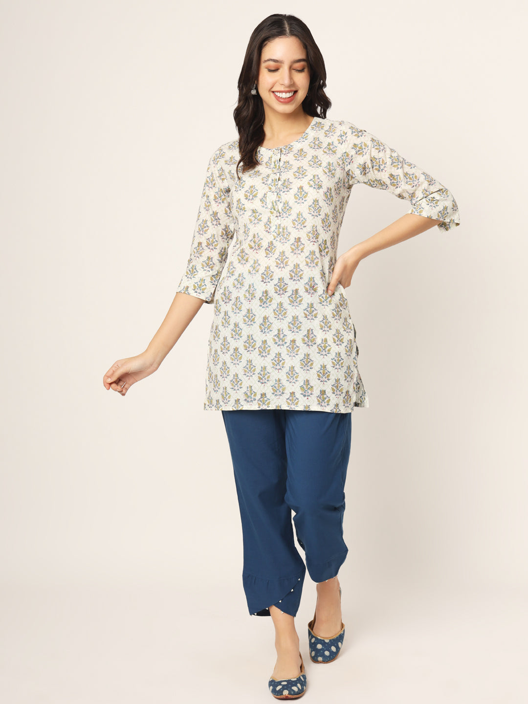 Royal Blue Tulip Pants