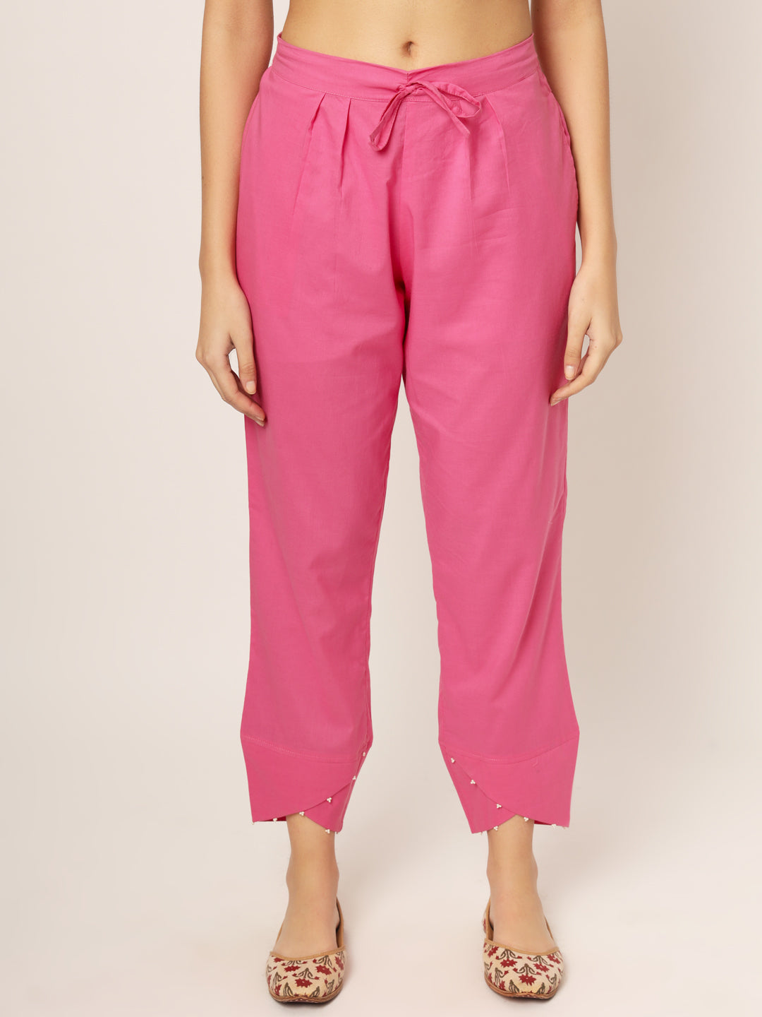 Baby Pink Tulip Pants