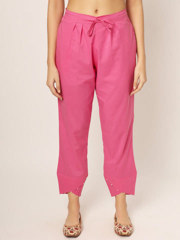 Baby Pink Tulip Pants