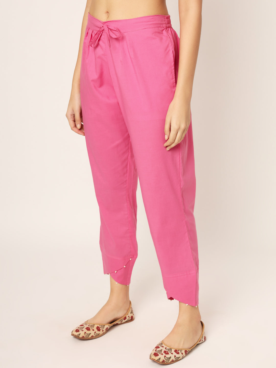 Baby Pink Tulip Pants