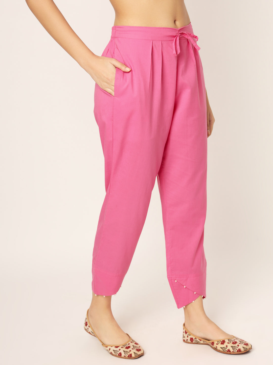 Baby Pink Tulip Pants