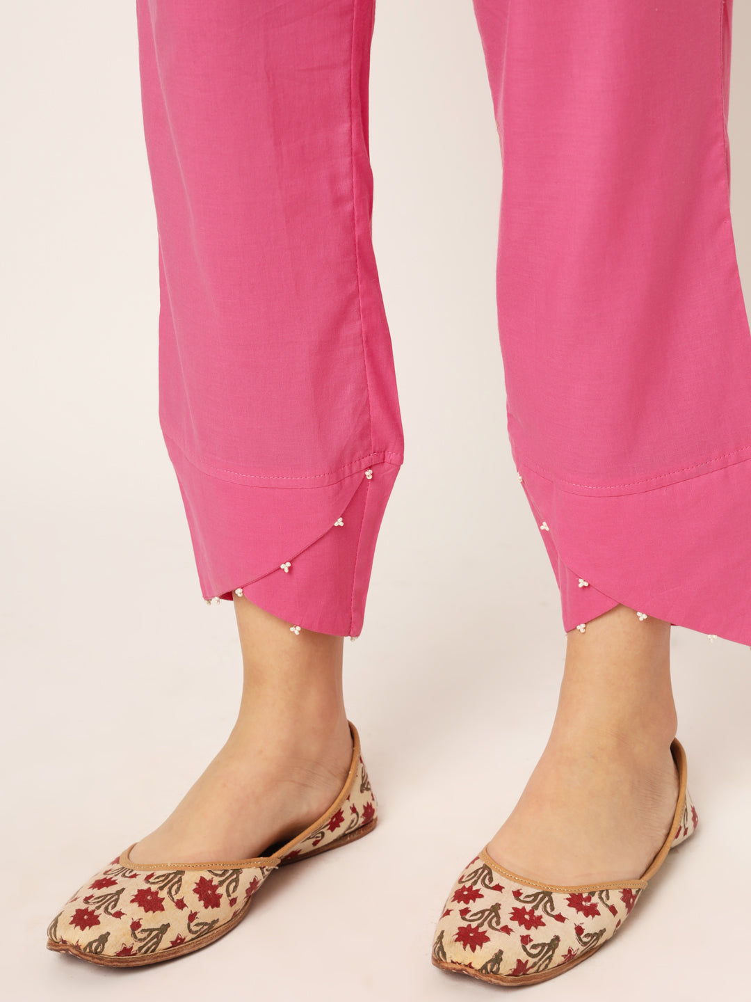 Baby Pink Tulip Pants