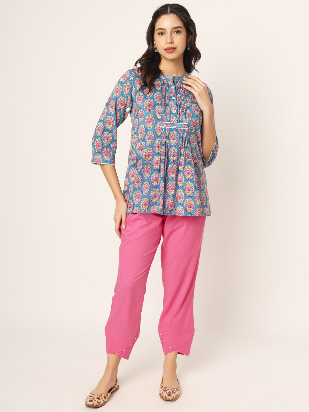 Baby Pink Tulip Pants