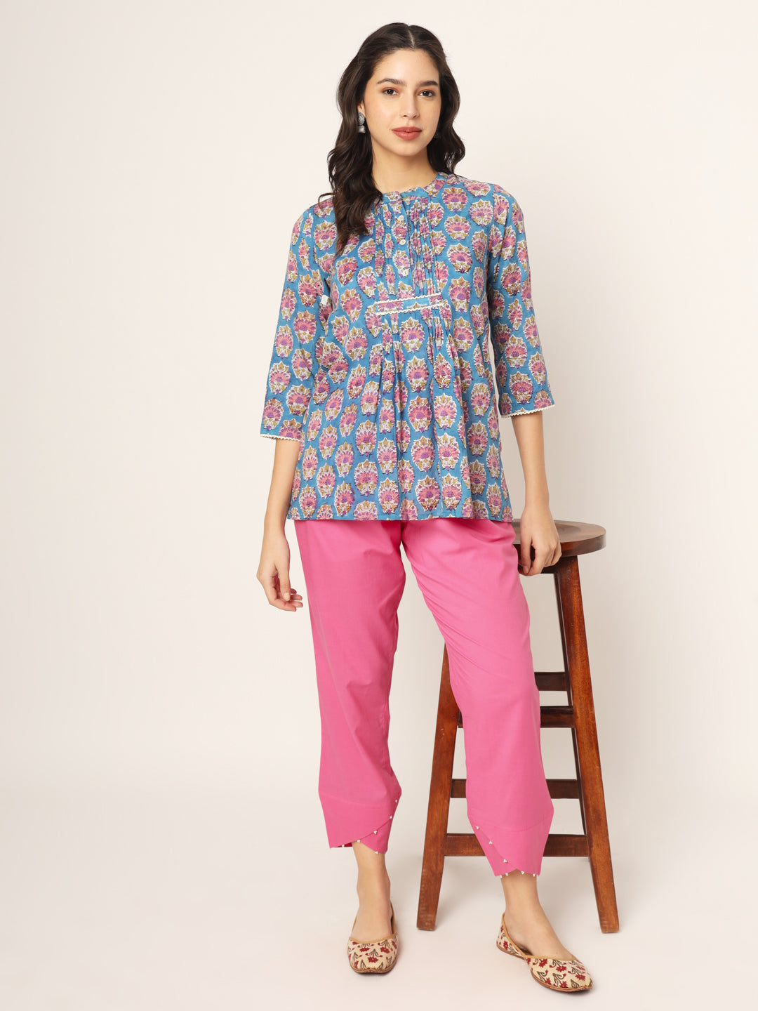 Baby Pink Tulip Pants