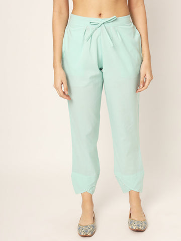 Aquamarine Tulip Pants