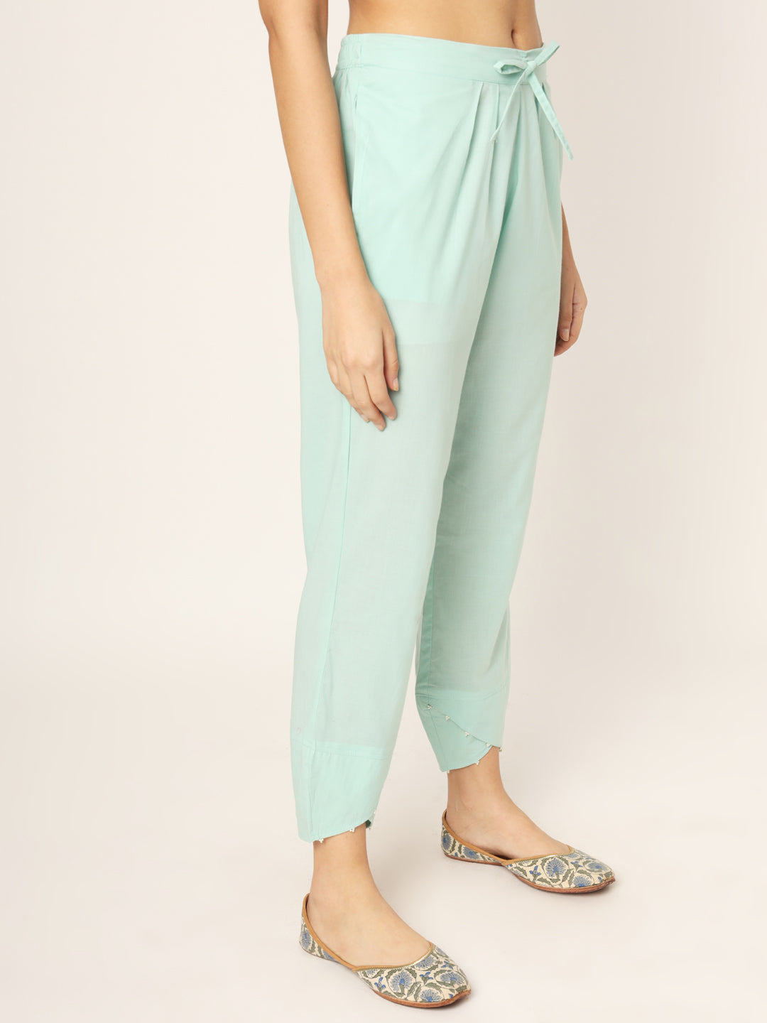 Aquamarine Tulip Pants