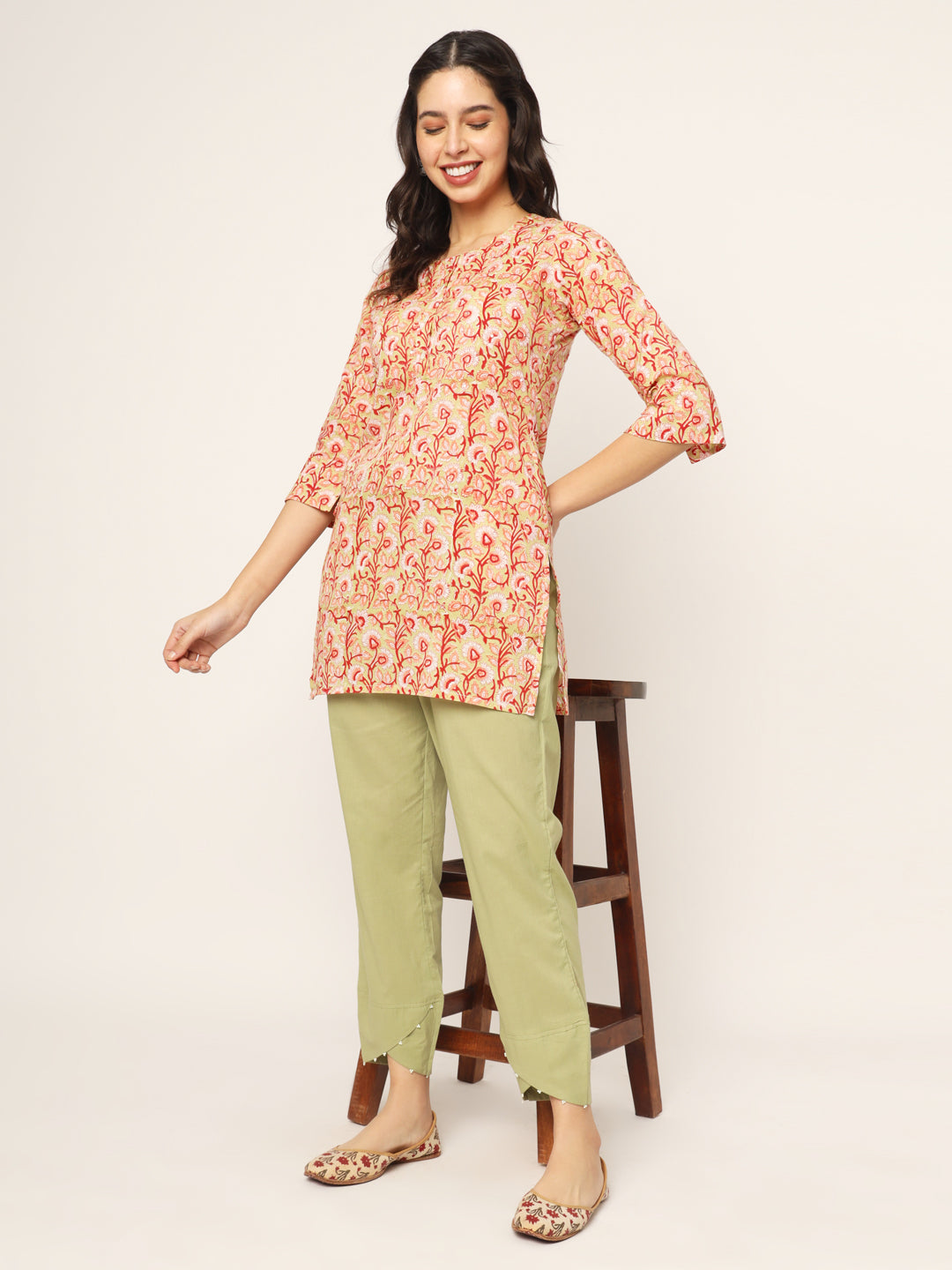 Pistachio Tulip Pants