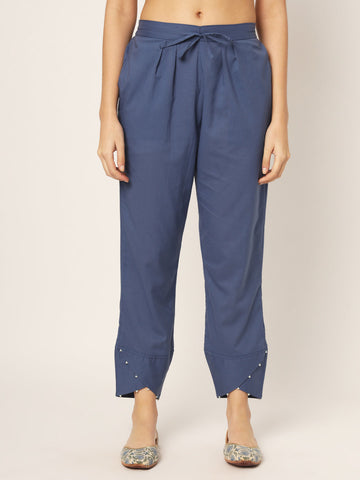 Powder Blue Tulip Pants