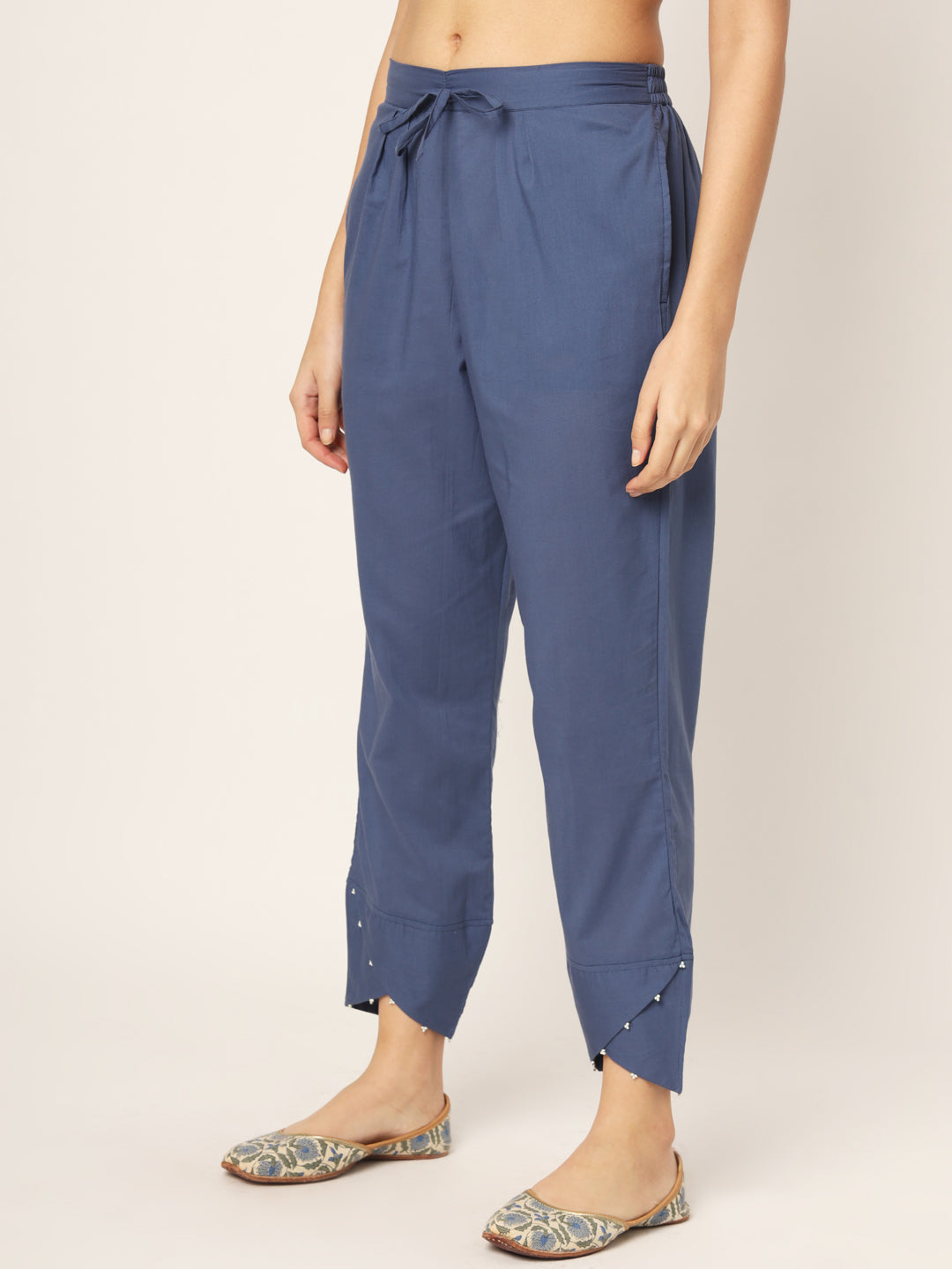 Powder Blue Tulip Pants