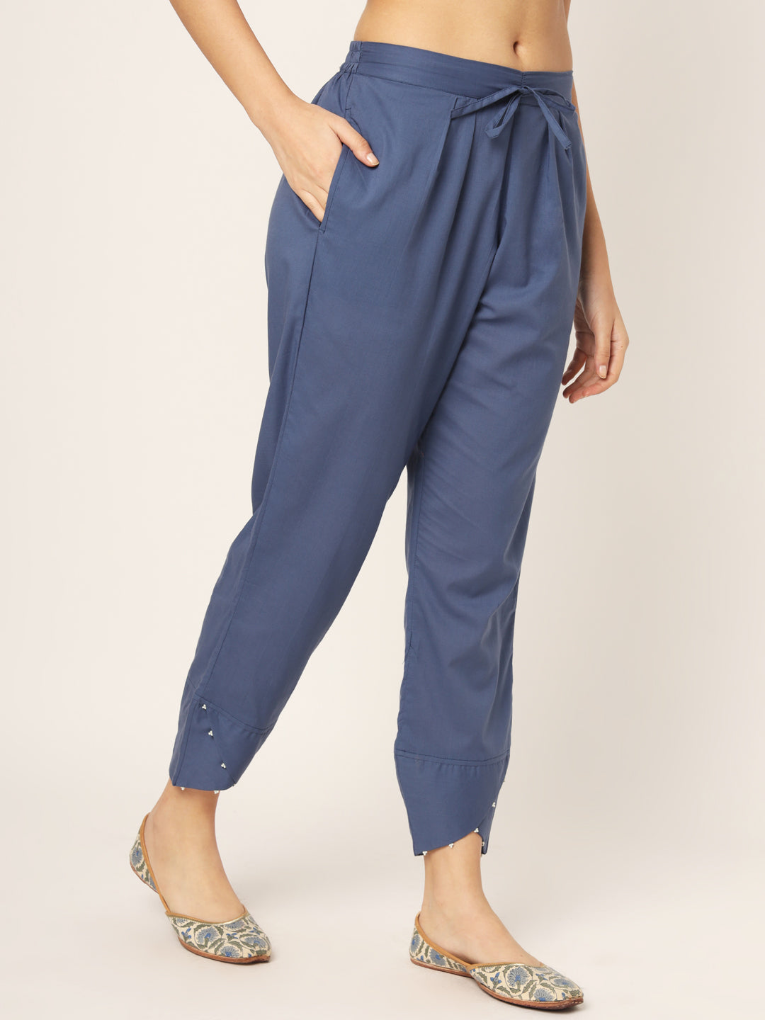 Powder Blue Tulip Pants
