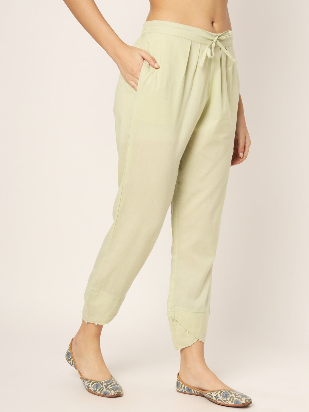 Ice Mint Tulip Pants
